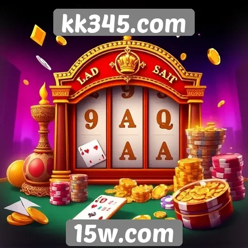 Exploração dos jogos de cassino disponíveis em kk345.com