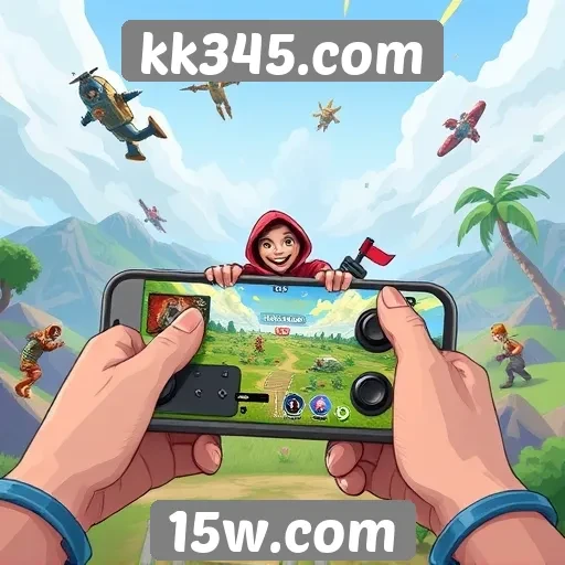 Jogos mobile em alta no site kk345.com